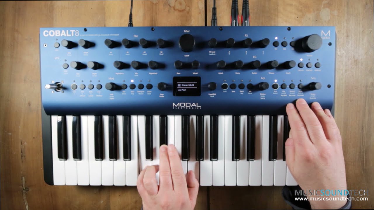 Modal Electronics Cobalt 8 - No talking Sound Demo (By Luca Barbieri)