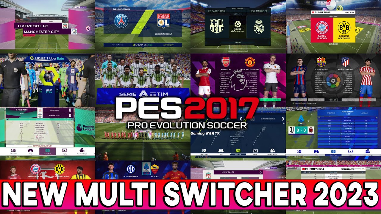 PES 2017 NEW MULTI SWITCHER 2023