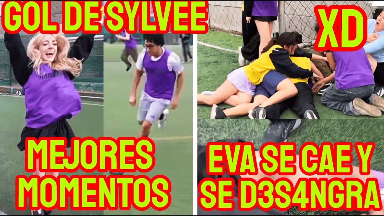 SYLVEE FRIA CON FUNA DE DAARICK, EVA SE SACA LA MRD JUGANDO FUTBOL XD MEJORES MOMENTOS