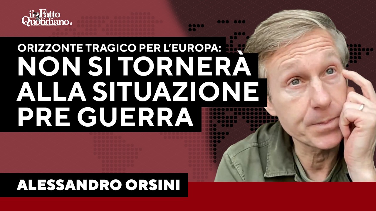 Orsini sull'Ucraina: 