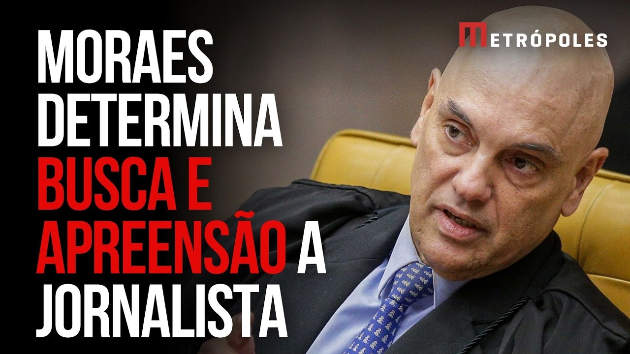 Moraes determina busca e apreensão a jornalista após reportagem sobre Dino