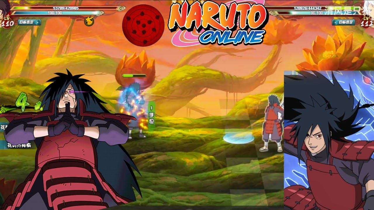 Naruto Online - TESTPLAY F2P Madara [Edo Tensei] Against P2W Madara [Final Battle] Breakthrough