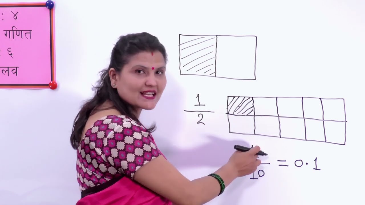 २२ कक्षा ४ गणित पाठ ६ दशमलव
