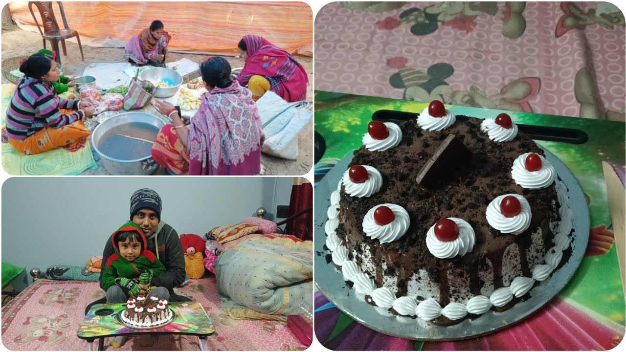 1 জানুয়ারি জমিয়ে পিকনিক করলাম 🙂 রাত্রি বেলা বার্থডে পার্টি হলো 😊💃🎂