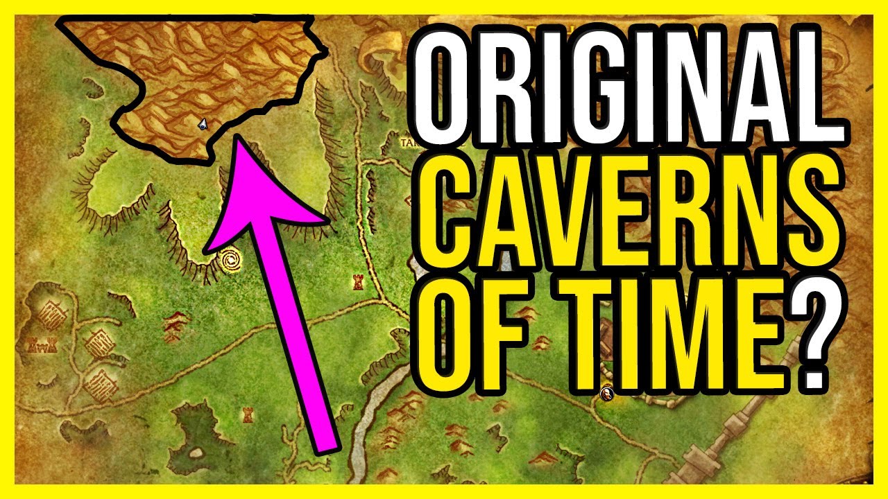 Explore the Original Burning Crusade Caverns of Time Within... The Caverns of Time?