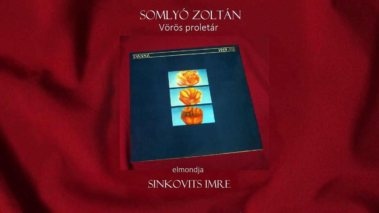SOMLY&Oacute; ZOLT&Aacute;N gondolatai, &iacute;r&aacute;sa: ''V&ouml;r&ouml;s prolet&aacute;r'' - elmondja SINKOVITS IMRE