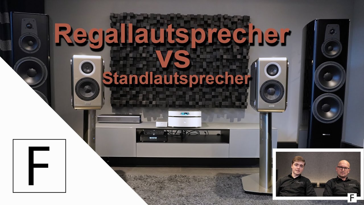 Kann er mithalten? Riesen Standlautsprecher vs. Regallautsprecher!