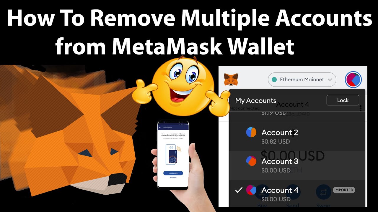 How To Remove Multiple Accounts from MetaMask Wallet | MetaMask Wallet