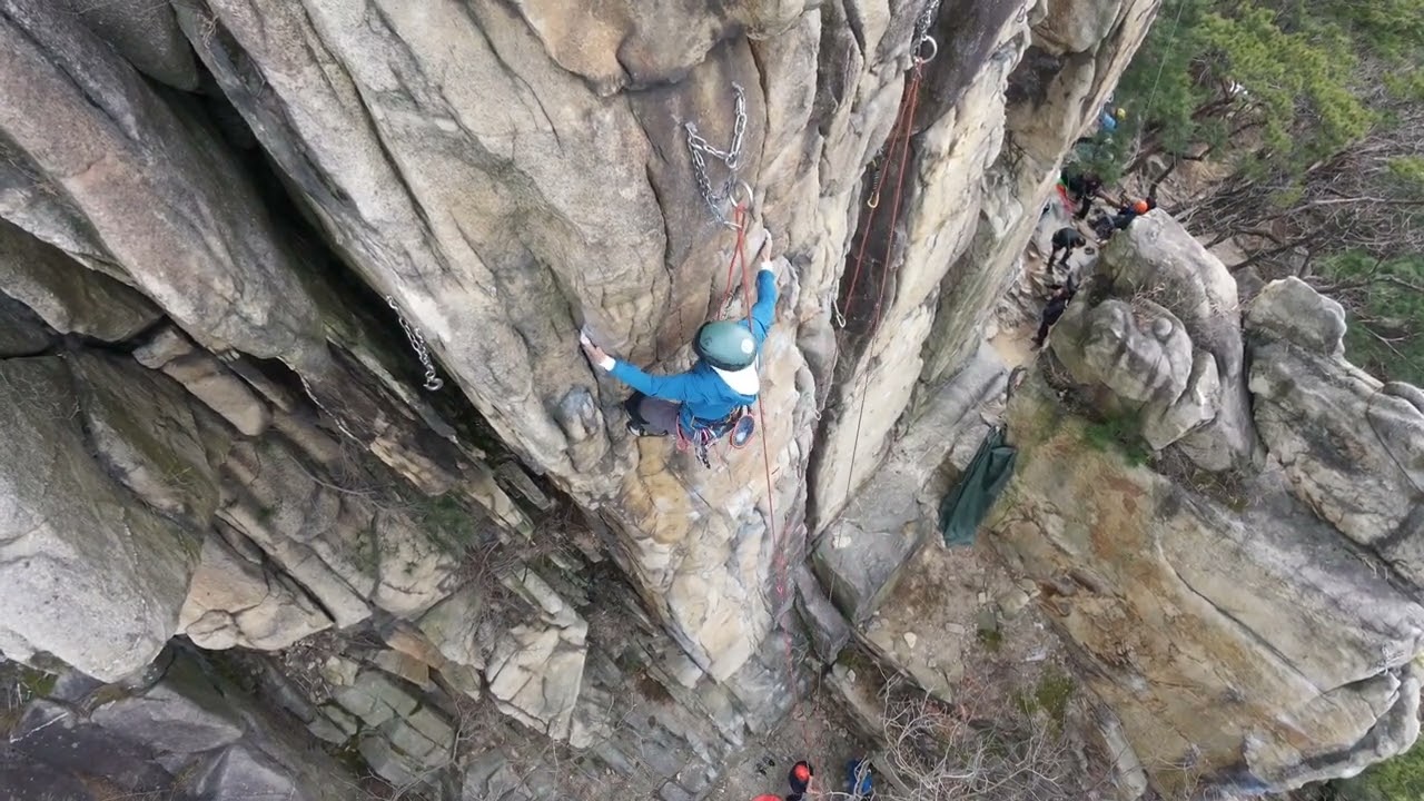 Rock Climbing with My Climbing Club