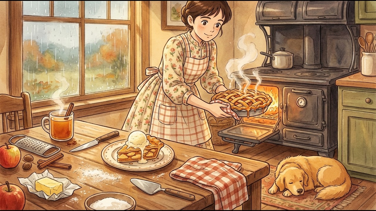 Cozy Traditional Cooking | Ghibli Style Slow Living | Ghibli Style Cooking