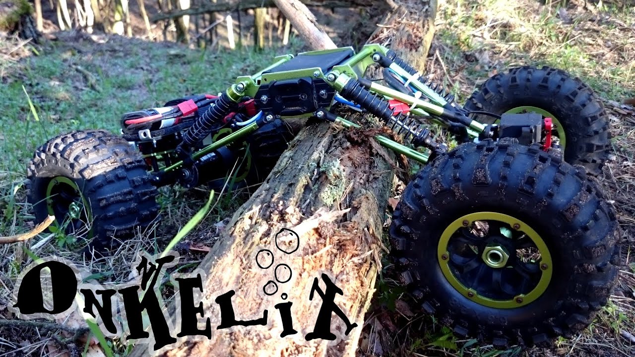Amewi Nanda Spirit-RC Crawler-erste Testfahrt nach Umbau