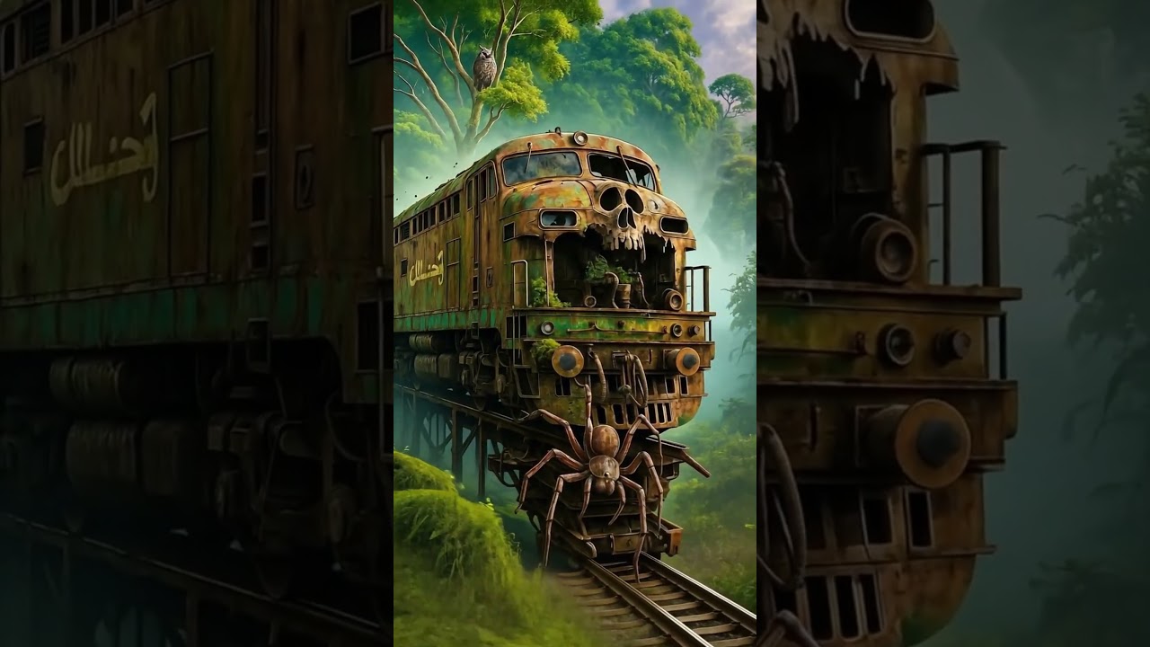 Abandoned Train in the Amazon Jungle | Mysterious Nature Discovery Shorts