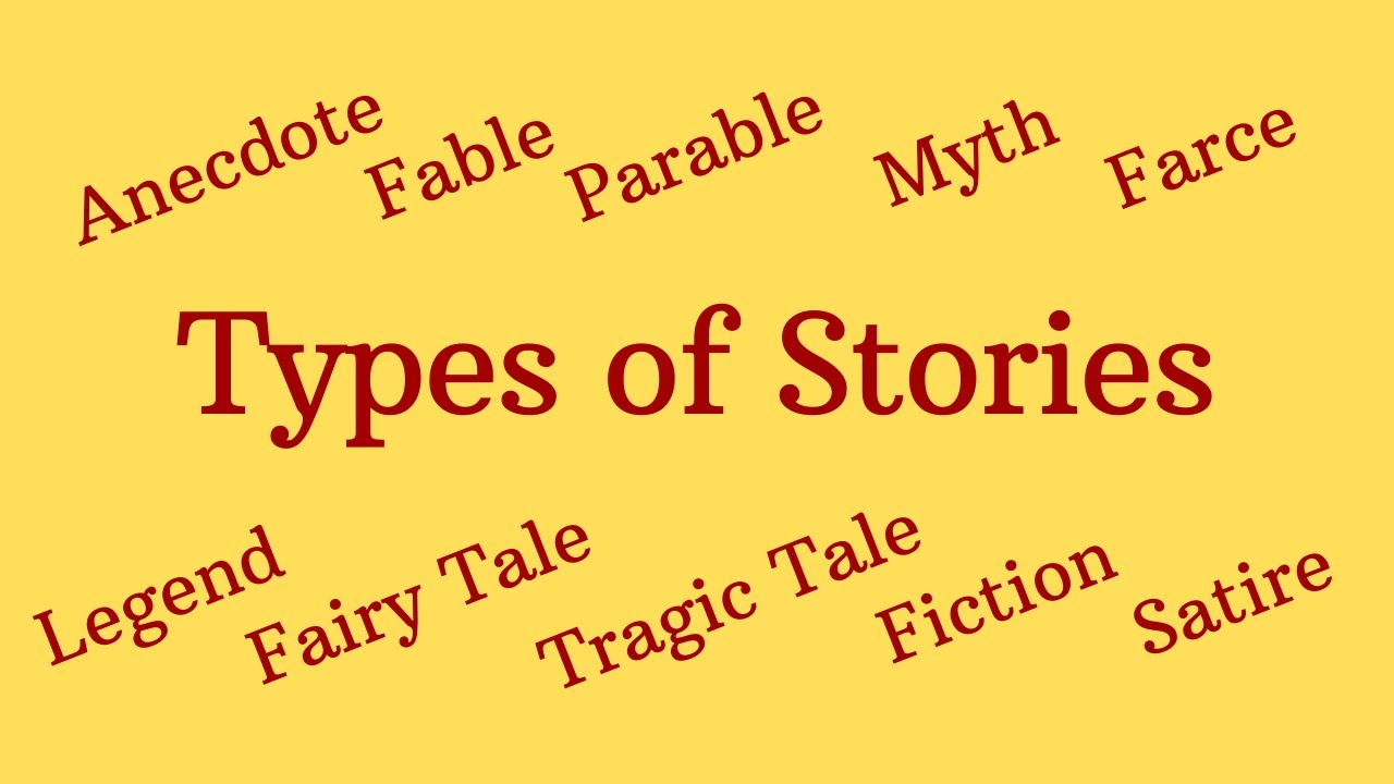 Different Types of Stories in English