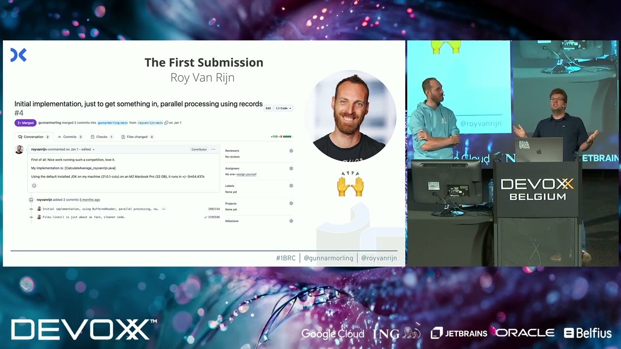 1BRC – Ботаник, стреляющий в сообщество Java, Рой ван Рейн, Гуннар Морлинг