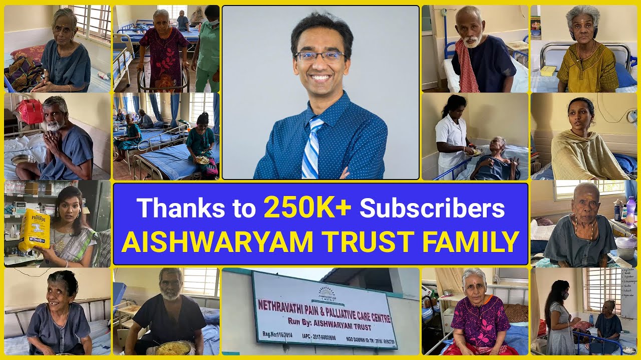 250k subscribers celebration at Aishwaryam Trust  - Thank YOU!