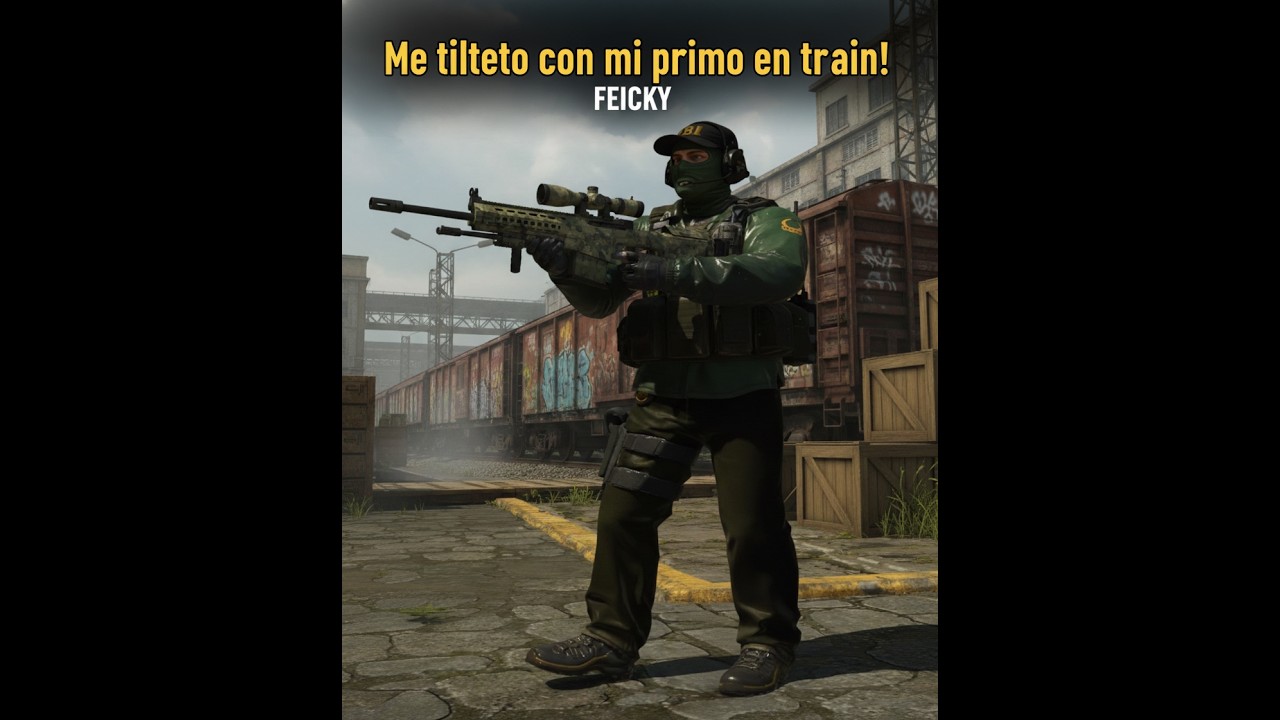 Pensé que sería chill jugar con mi primo en Train… error.