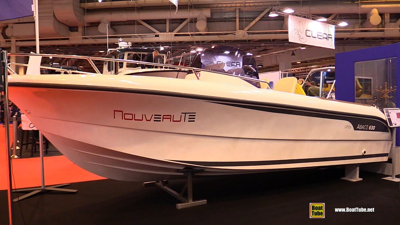 2016 Ocqueteau Abaco 630 Open Motor Boat - Walkaround - 2015 Salon Nautique de Paris