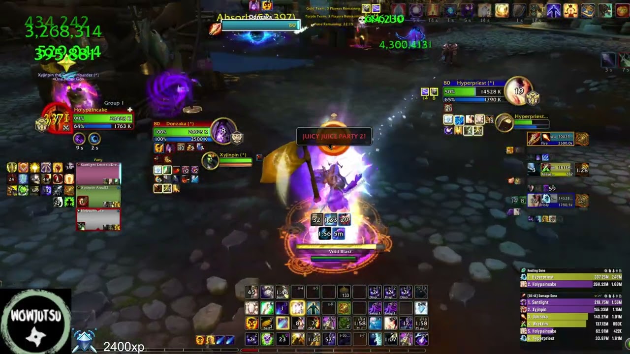 Disc Priest (Void) 2k MMR 3v3 Cupid vs RMP (wins)