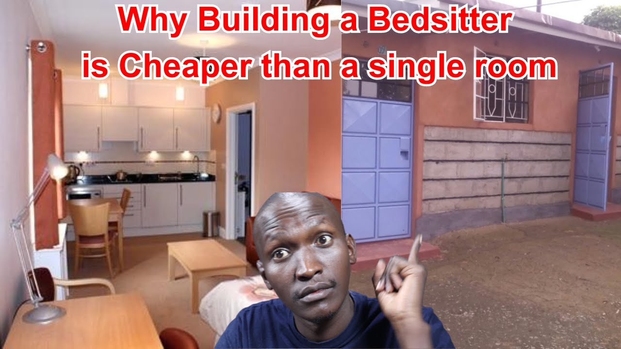 Building 8 Bedsitters is Cheaper Than 8 single Rooms. Cost of Construction in Kenya