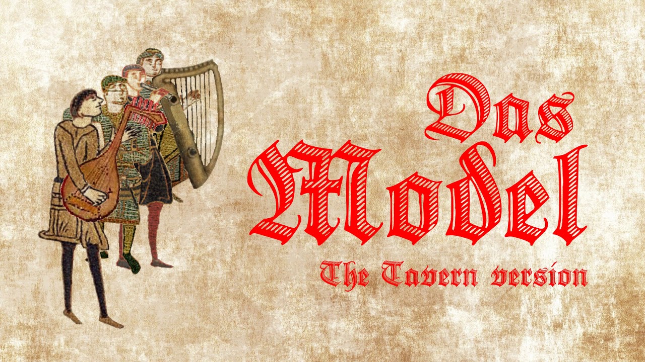 Bardcore: Kraftwerk - The Model (Das Model) Medieval Tavern Style Cover with lyrics [Tavernwave]