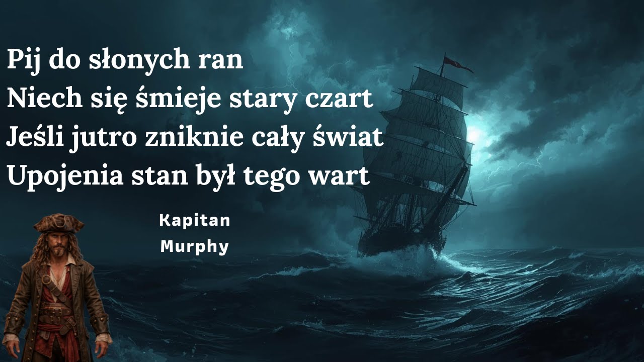 Ciągnij liny Bracie,  szanta piracka