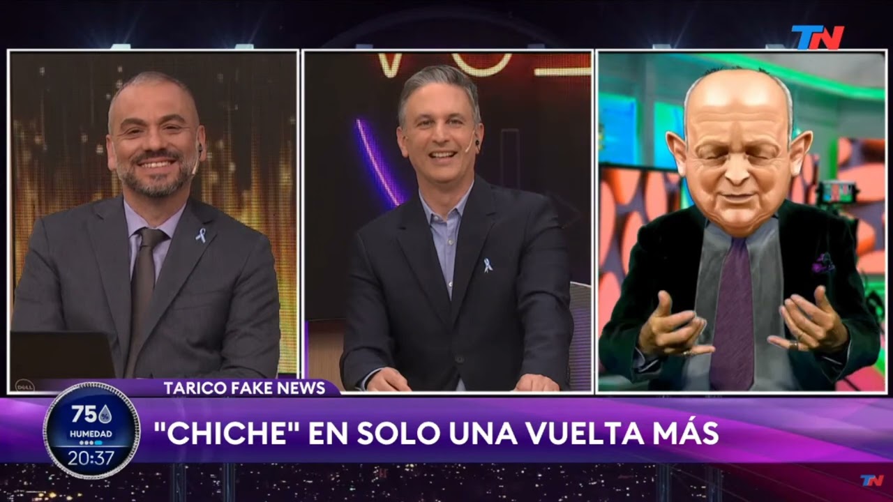 Tarico imita a Chiche Gelblung - Solo una Vuelta mas