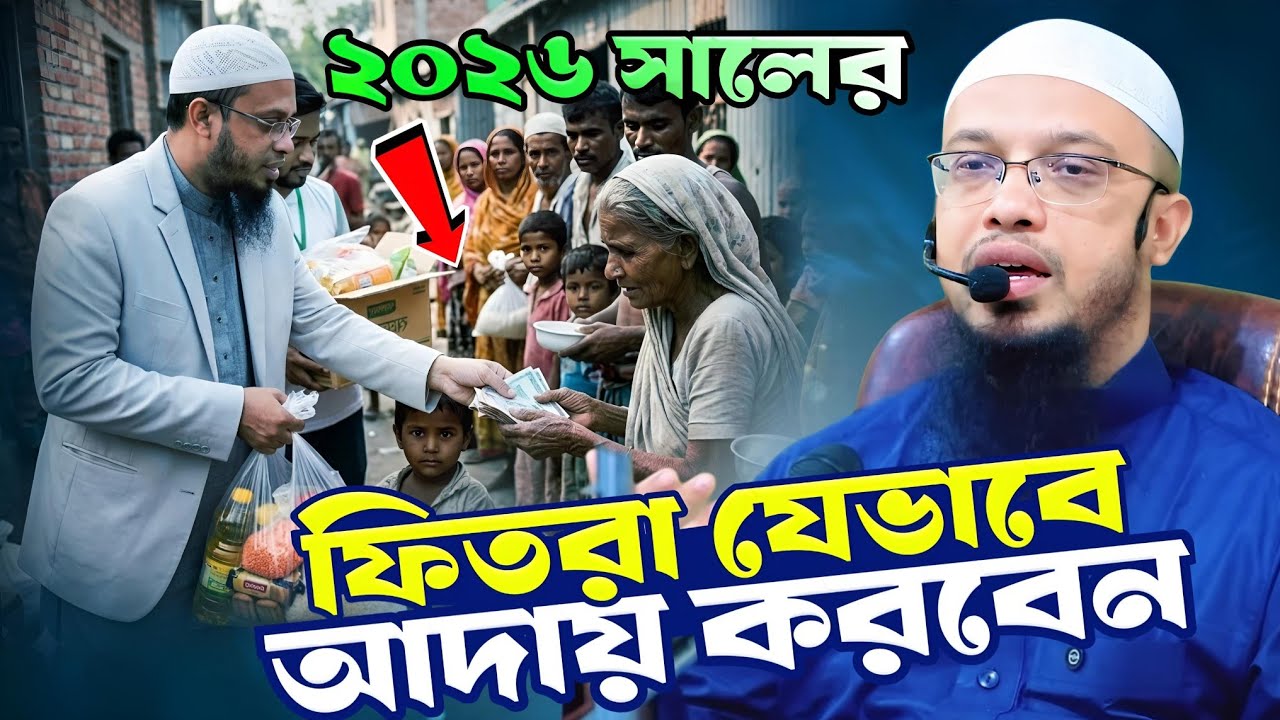 ২০২৬ সালে কত টাকা করে ফিতরা দিতে হয় ? Fitra Aday korar niom | shaikh ahmadullah waz