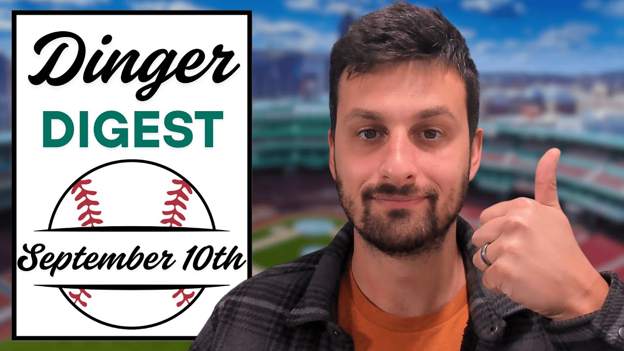 GMG Dinger Digest - Home Run Picks - September 10th