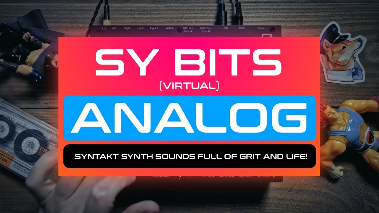 Syntakt | SY Bits Analog Tones Demo & Tutorial. True grit!