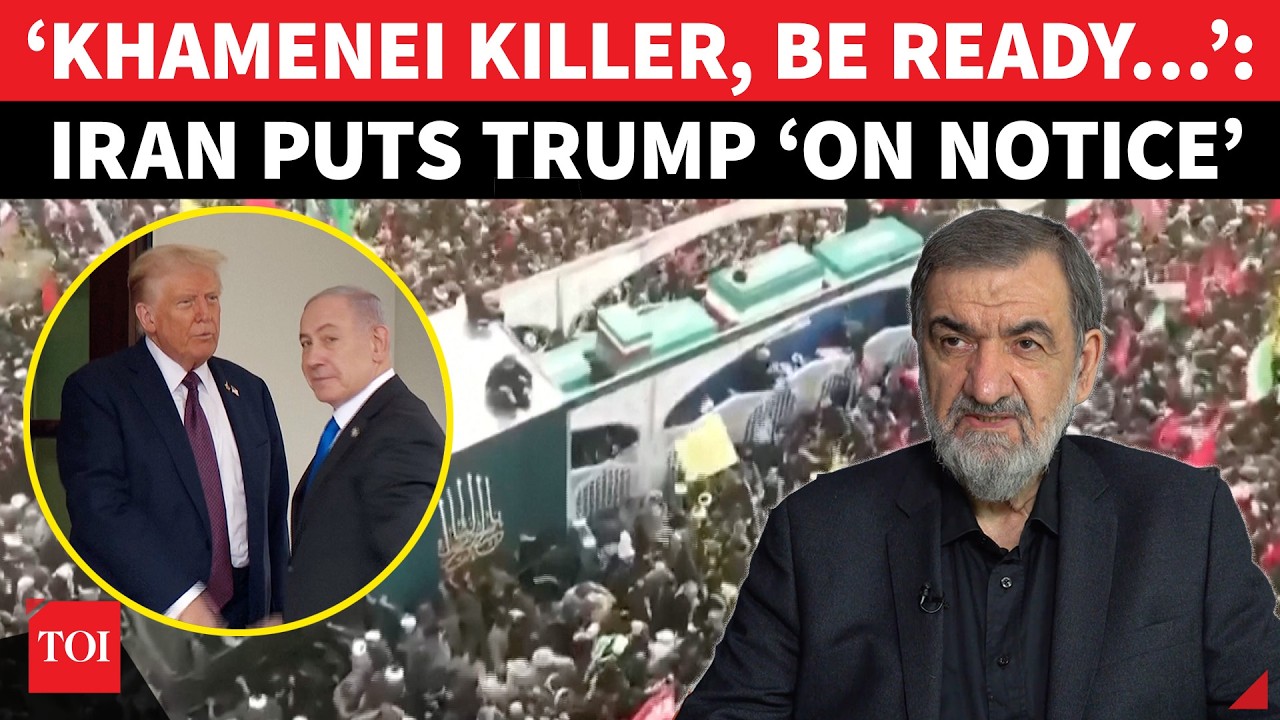 &lsquo;Killer Trump, Now It&rsquo;s Your Turn&rsquo;: Iran&rsquo;s IRGC &lsquo;Takes Oath&rsquo; Beside Khamenei&rsquo;s Coffin At Funeral