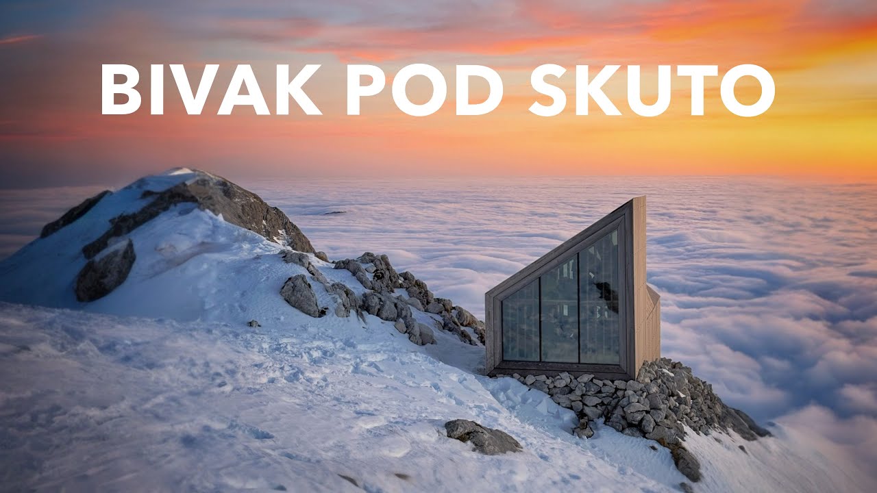 IL BIVACCO PIÙ BELLO 😍 DELLA SLOVENIA | Bivak Pod Skuto [4K]