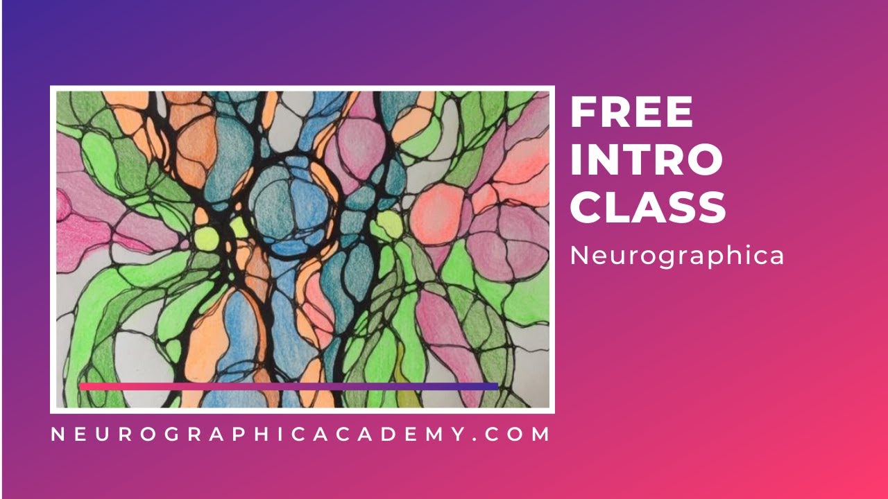 Neurographica Beginner Free class English. Art Meditation. Releasing inner blocks creativity drawing