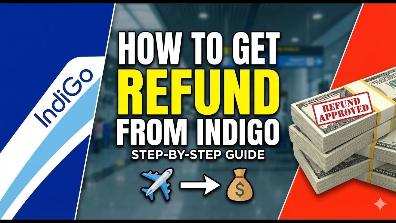 इंडिगो रिफंड  क्लेम कैसे करें | Flight cancellation compensation from Indigo.