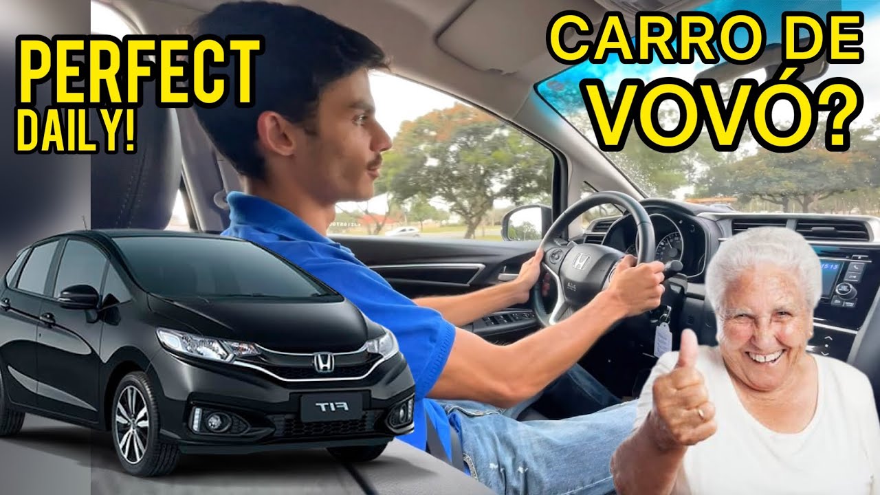 ✅ O Melhor carro pro DIA A DIA?! Honda FIT EX 2018 - POV Test Drive