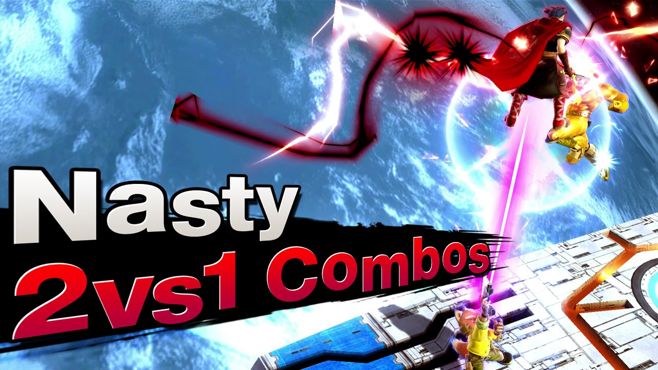 Smash 4 Wii U - Nasty 2vs1 Combos