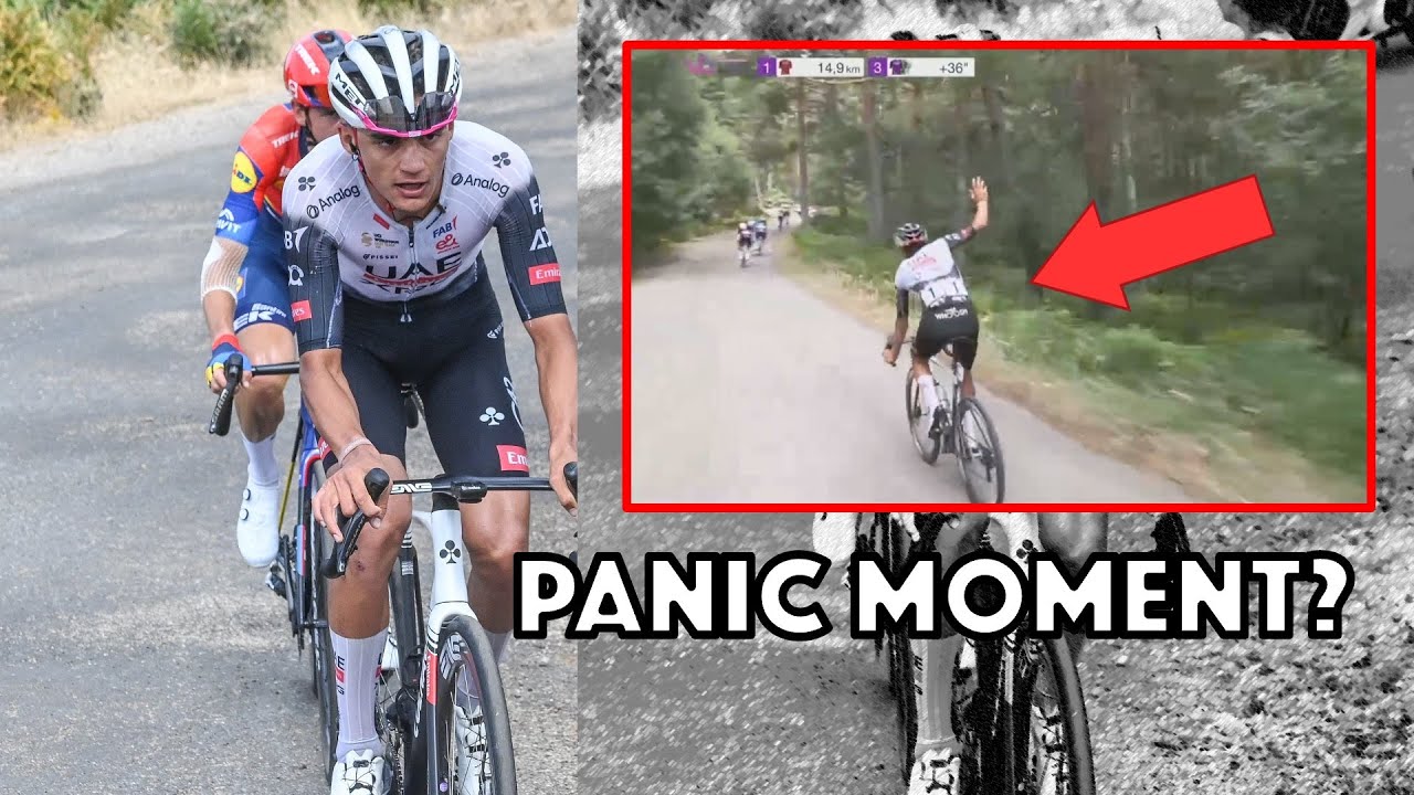 Isaac del Toro RIDES ANGRY on STEEP Climb after Puncture | Vuelta a Burgos 2025 Stage 5 Highlights
