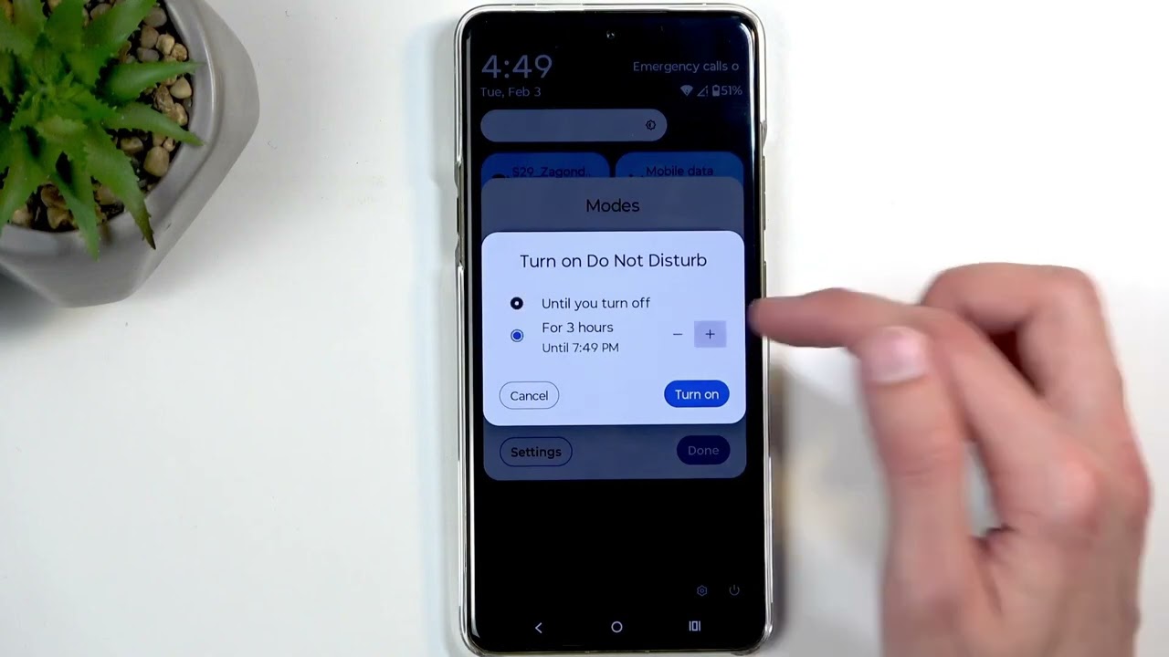 MOTOROLA Signature - Do Not Disturbモードの有効化方法