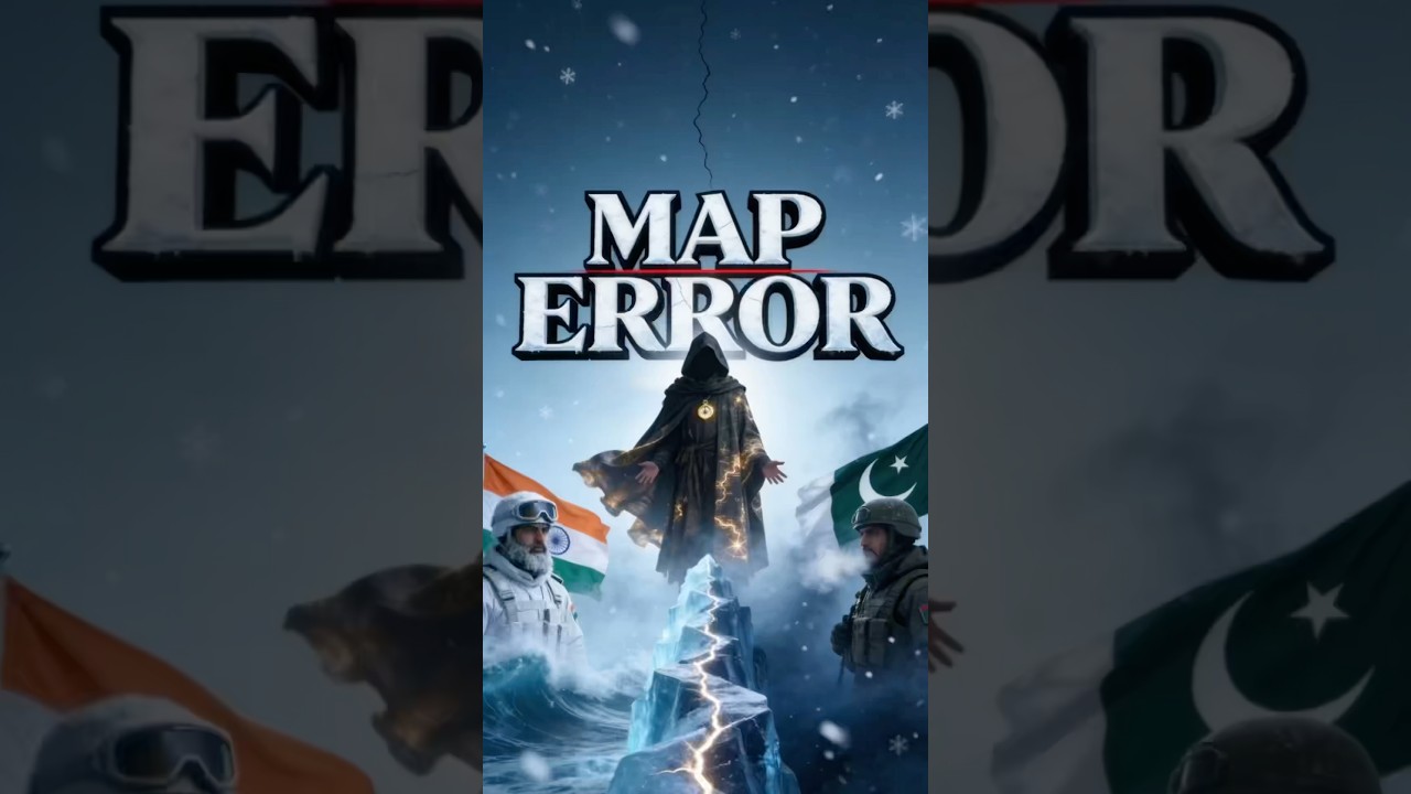 Siachen Glacier: India & Pakistan's Map Error