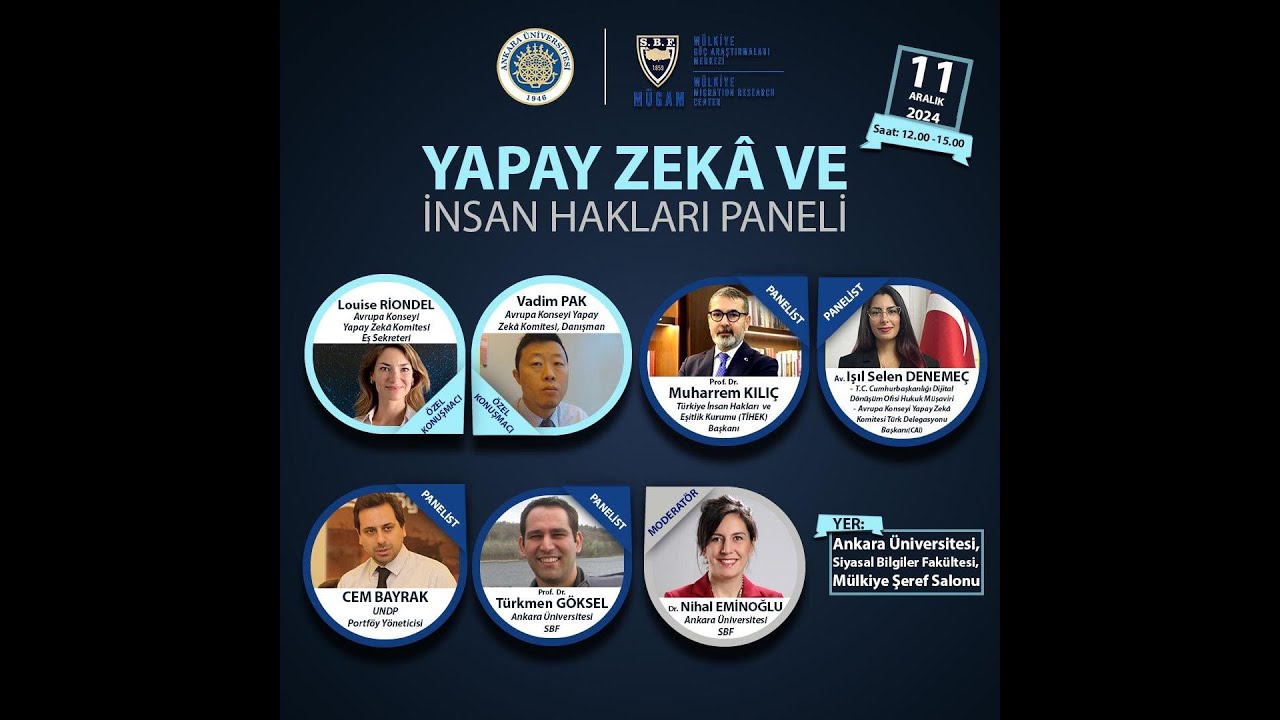 Yapay Zeka ve İnsan Hakları Paneli II