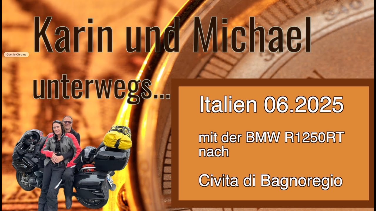 Civita di Bagnoregio - mit dem Motorrad - Reisebericht 