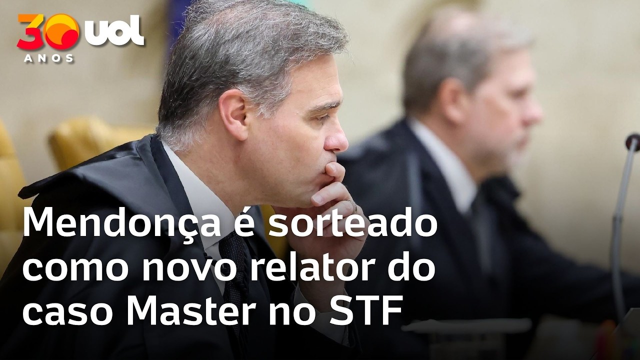 Caso Master: André Mendonça é sorteado como novo relator no STF após saída de Toffoli