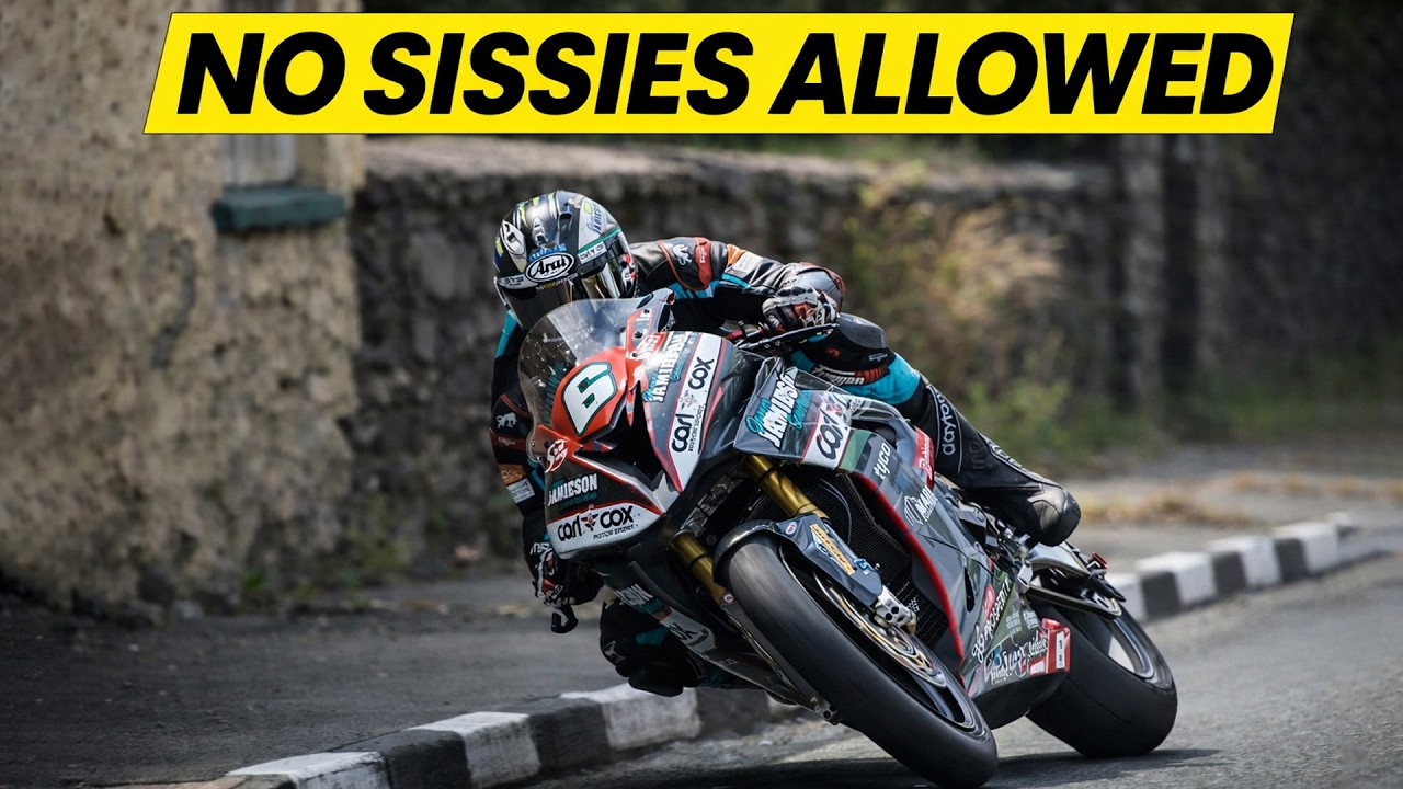 Гонка Isle of Man TT — самая смертоносная гонка в мире.