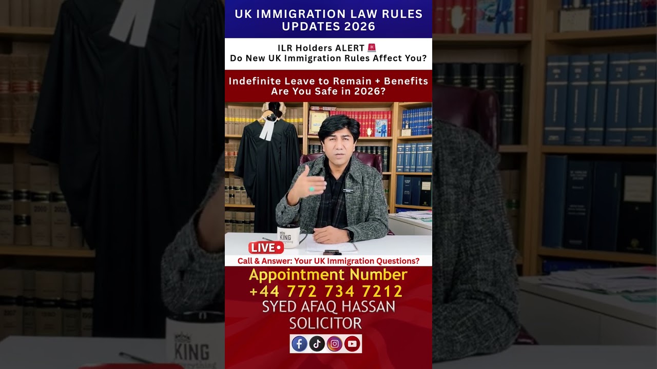 ILR Holders ALERT 🚨 Do New UK Immigration Rules Affect You? (Truth Explained)