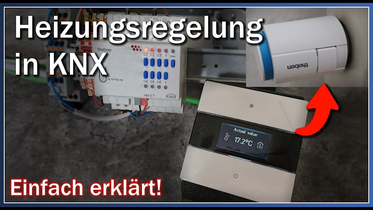 Heizungsregelung mit #KNX: Praktische Anwendung und Tipps