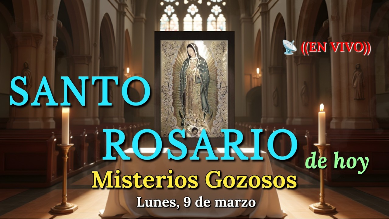 🔴 Santo Rosario EN VIVO | Misterios Gozosos | Ofrecimiento por las Madres y la Protección de la Vida