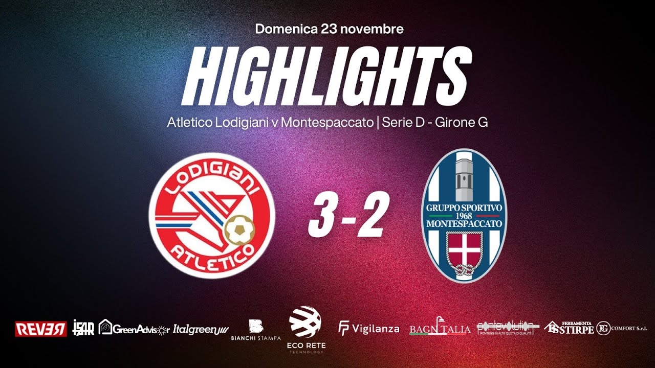 Serie D 13a Giornata | Atletico Lodigiani - Montespaccato 3-2