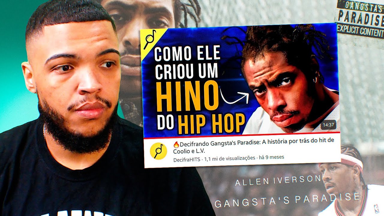 DECIFRANDO GANGSTA PARADISE - A HIST&Oacute;RIA POR TR&Aacute;S DO HIT! | Reac Jota Jogadas