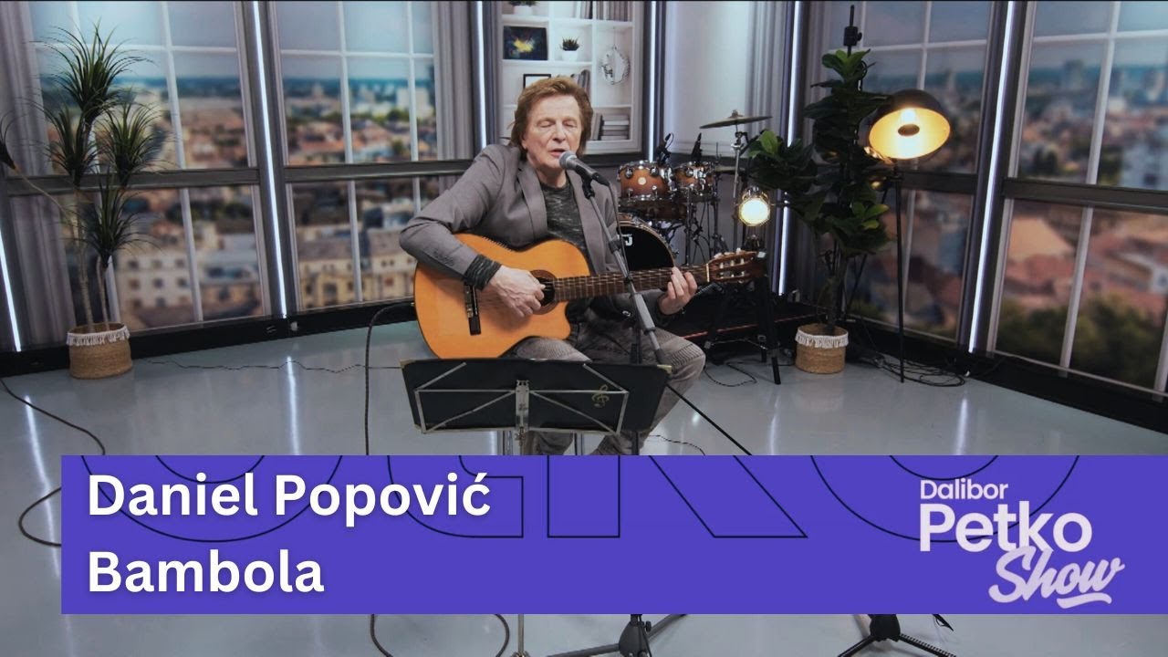 Daniel Popović - Bambola | Dalibor Petko Show | CMC TV