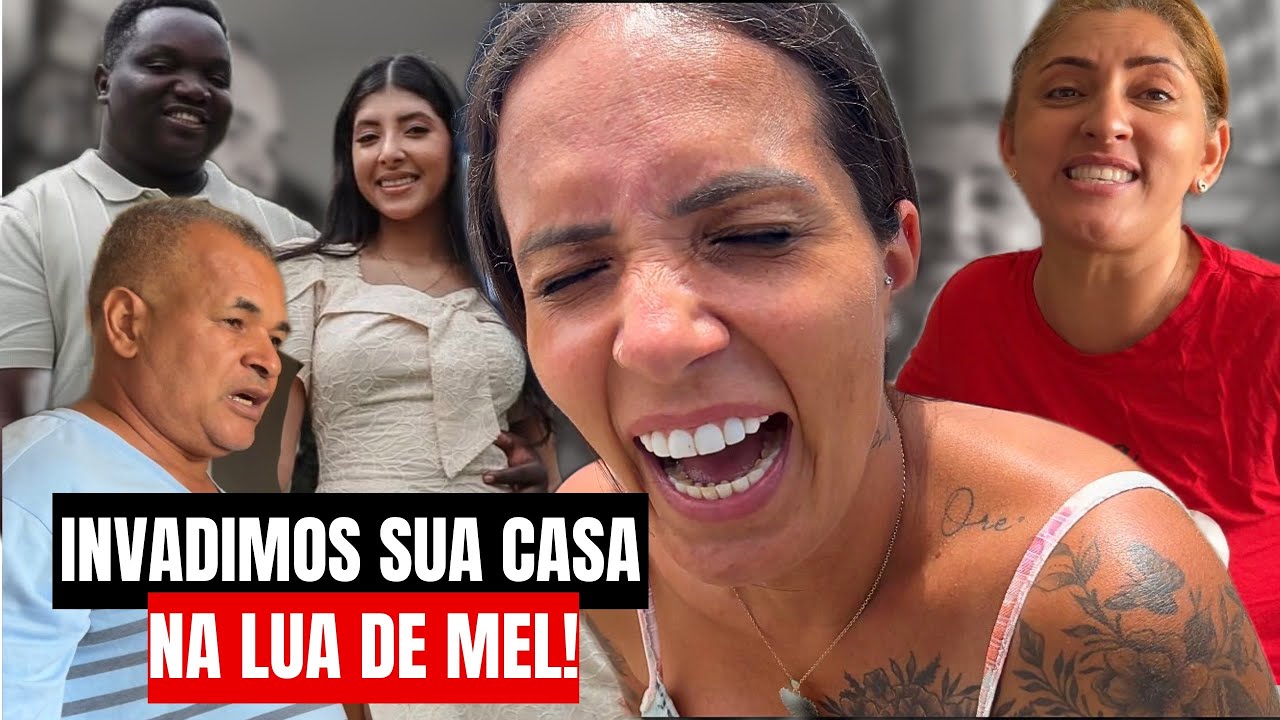 APÓS O CASAMENTO DO NATANIEL E JOY INVADIMOS SUA CASA NA LUA DE MEL 