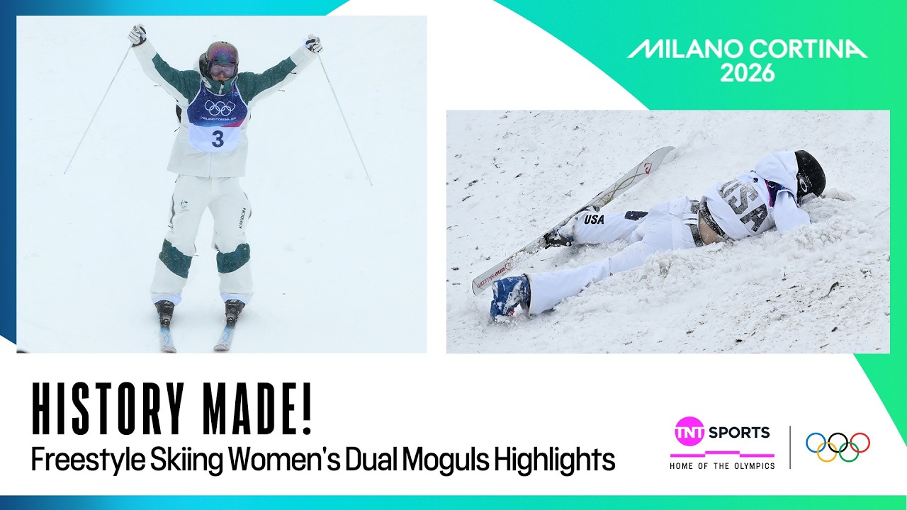 HISTORY! ⛷️ | Freestyle Skiing Women's Dual Moguls Highlights | Winter Olympics 2026